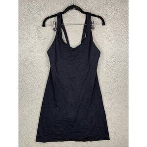 Bruno Duluc from Kush V Neck Black Dress Size Small Spring Summer Stretch